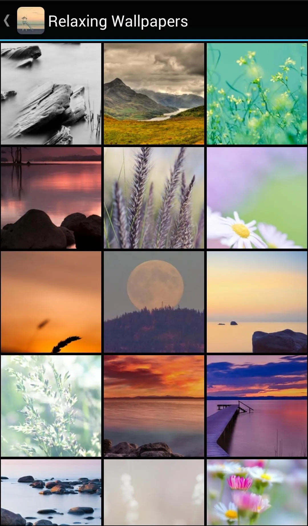 Relaxing Wallpapers | Indus Appstore | Screenshot