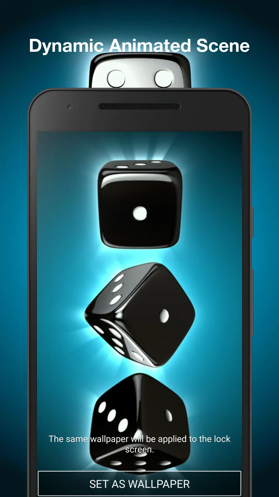 Dice Live Wallpaper | Indus Appstore | Screenshot