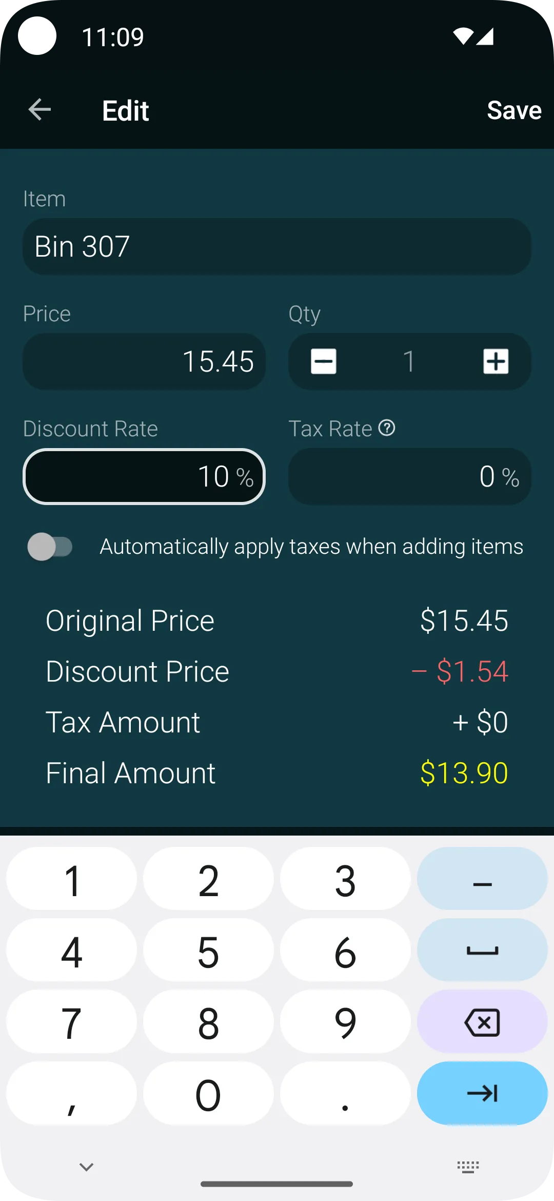 Shopping Calculator | Indus Appstore | Screenshot