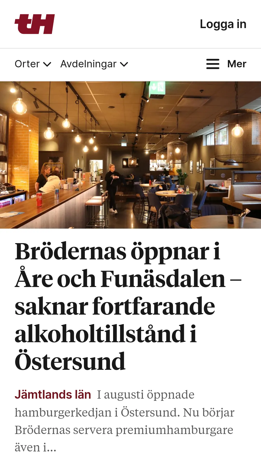 tidningenharjedalen.se | Indus Appstore | Screenshot