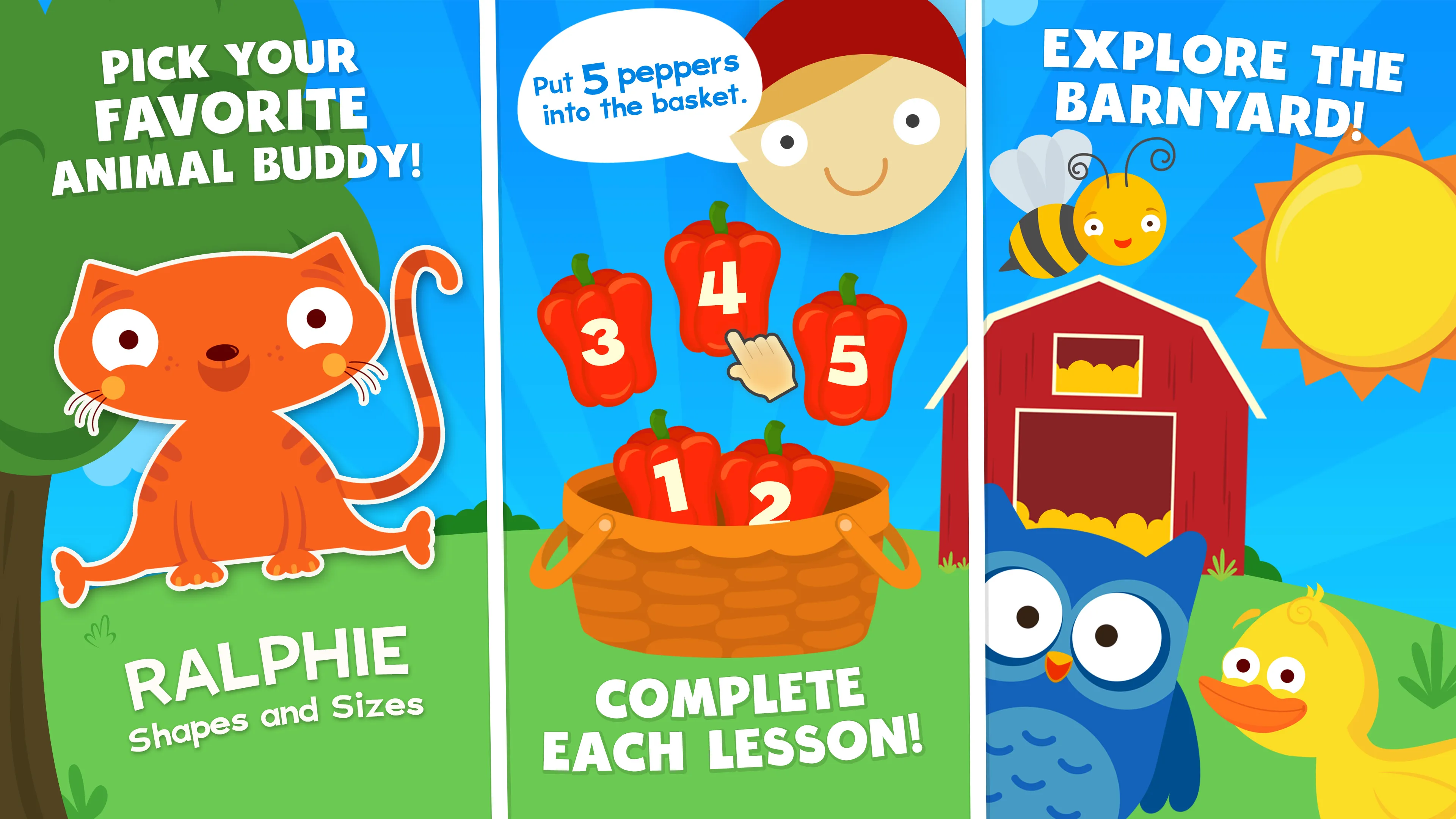 Animal Math Preschool Math | Indus Appstore | Screenshot