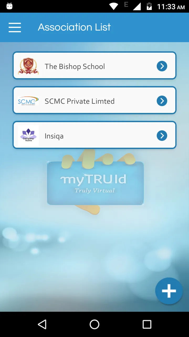 myTRUId | Indus Appstore | Screenshot