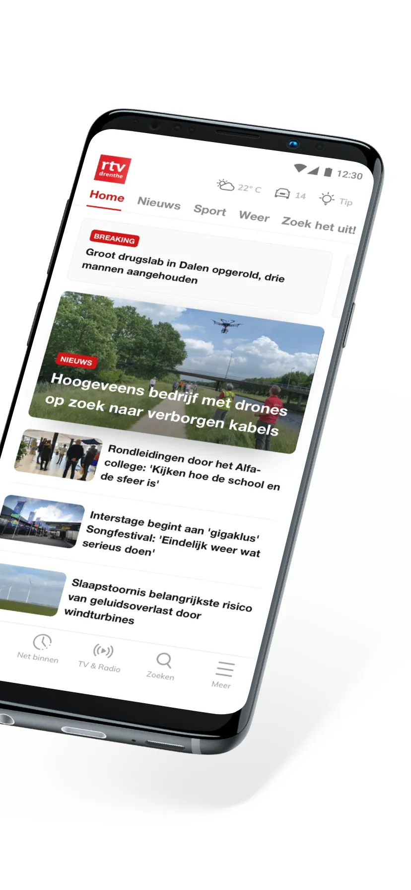 RTV Drenthe | Indus Appstore | Screenshot