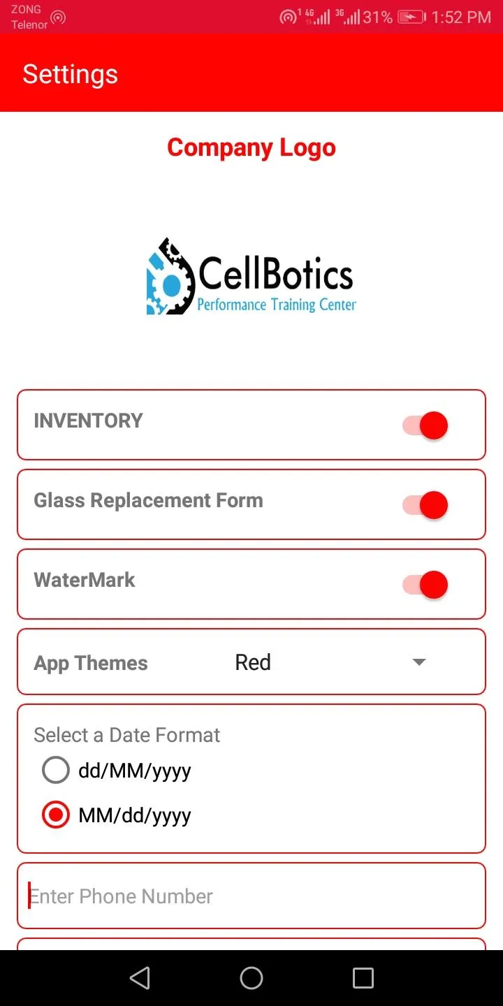 InTake Pro by Cellbotics | Indus Appstore | Screenshot