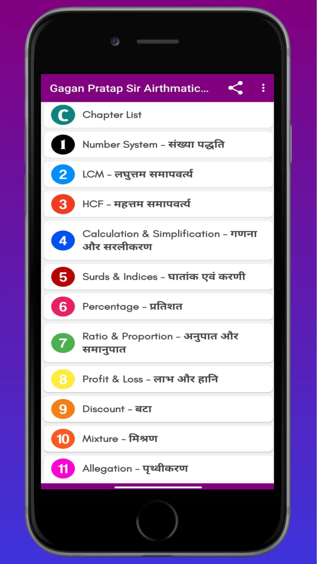 Gagan Pratap Math Class Notes | Indus Appstore | Screenshot