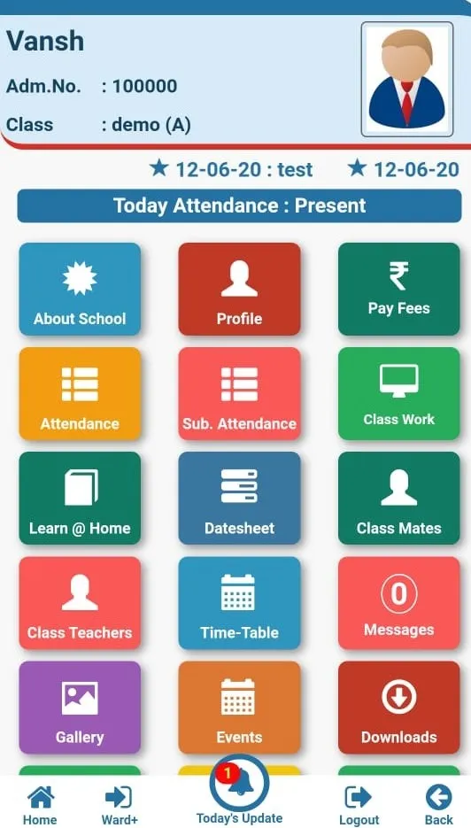 Indian Public School | Indus Appstore | Screenshot