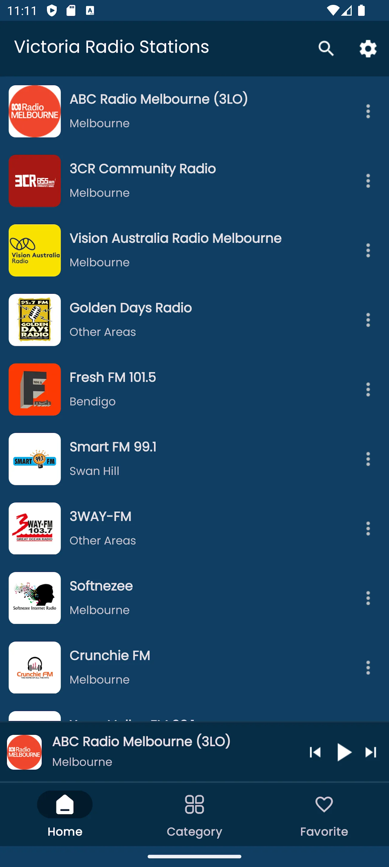 Radios from Victoria | Indus Appstore | Screenshot