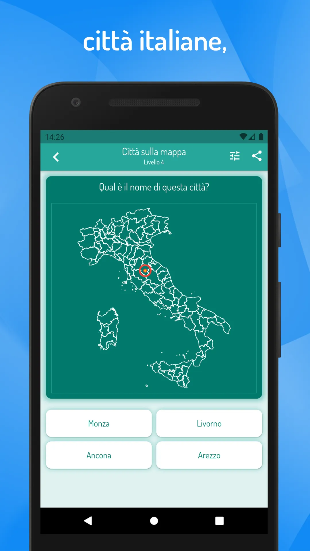 Provinces of Italy - Quiz | Indus Appstore | Screenshot