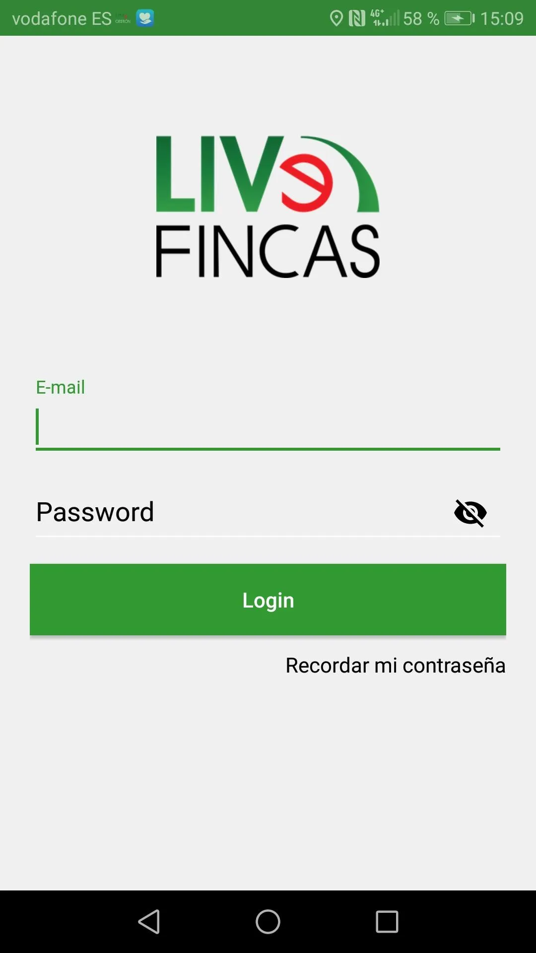 LiVe Fincas: Envío de incidenc | Indus Appstore | Screenshot