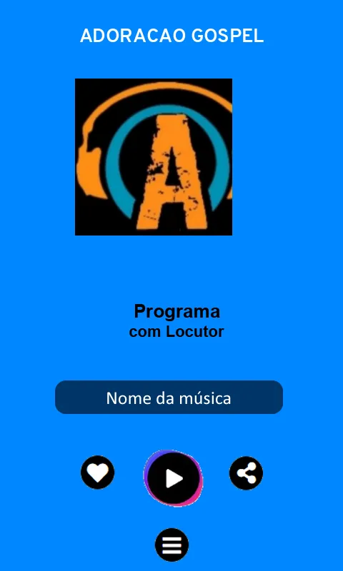 Rádio Adoração Gospel | Indus Appstore | Screenshot