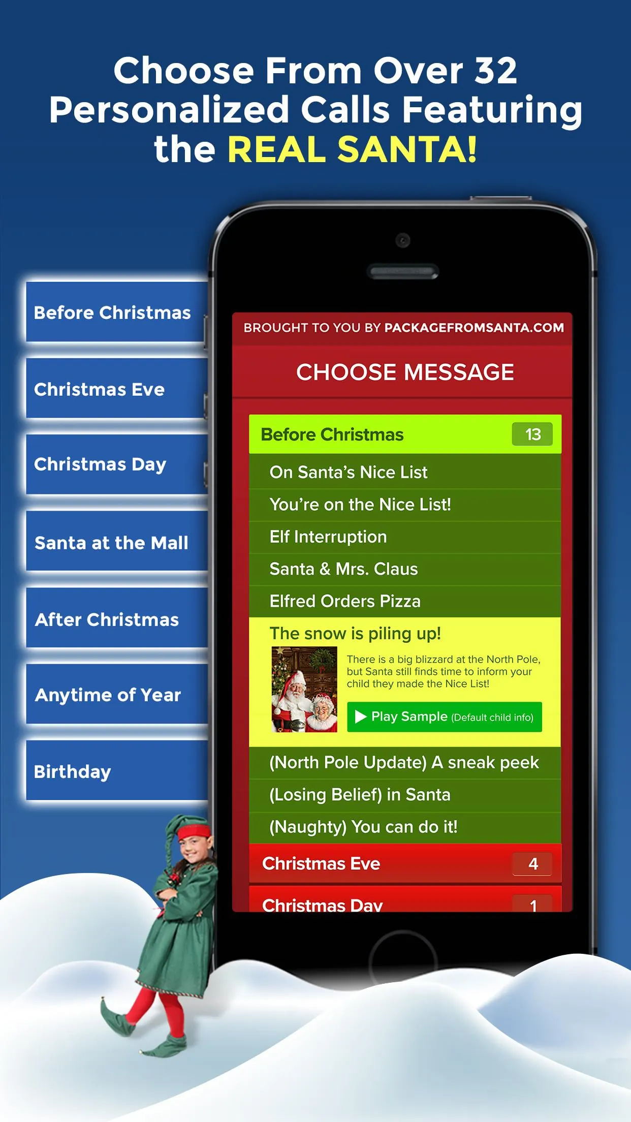 Personalized Call from Santa ( | Indus Appstore | Screenshot