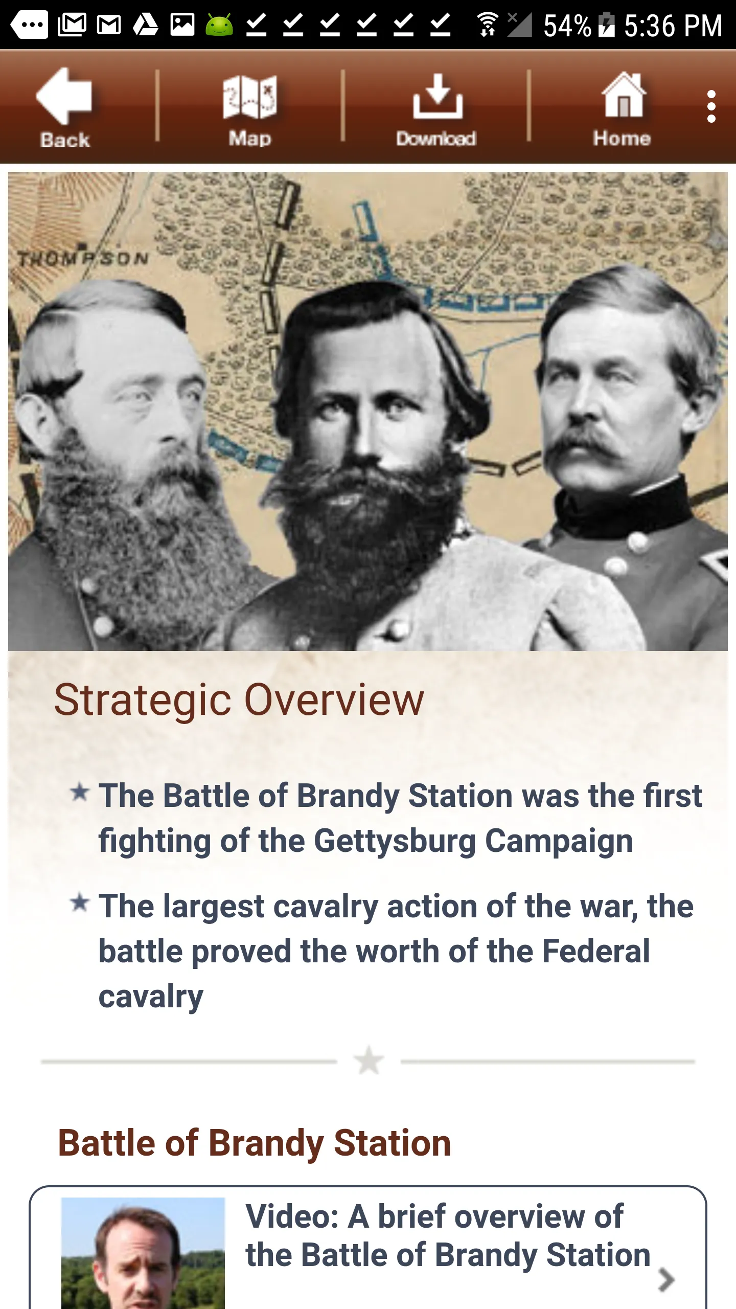 Brandy Station Battle App | Indus Appstore | Screenshot