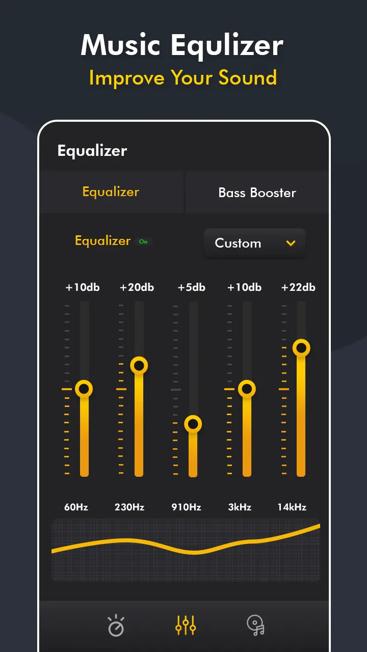 Bass Booster & sound Equalizer | Indus Appstore | Screenshot