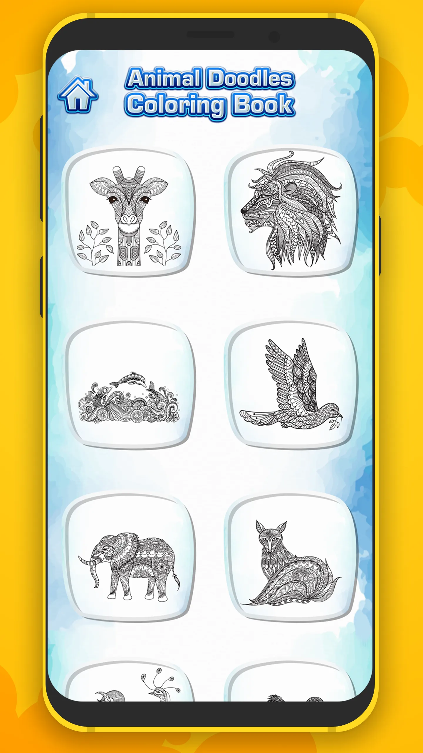 Animal Coloring Book - Mandala | Indus Appstore | Screenshot