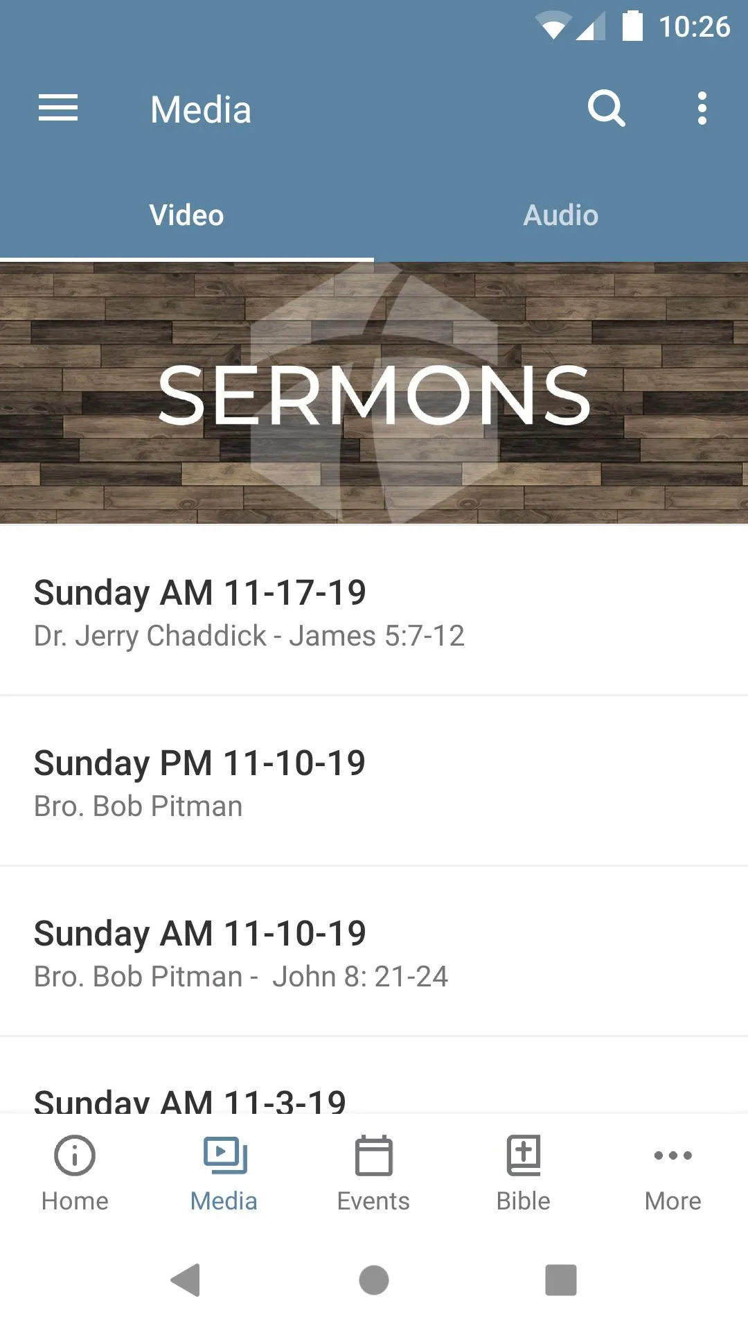 Mims Baptist Church | Indus Appstore | Screenshot