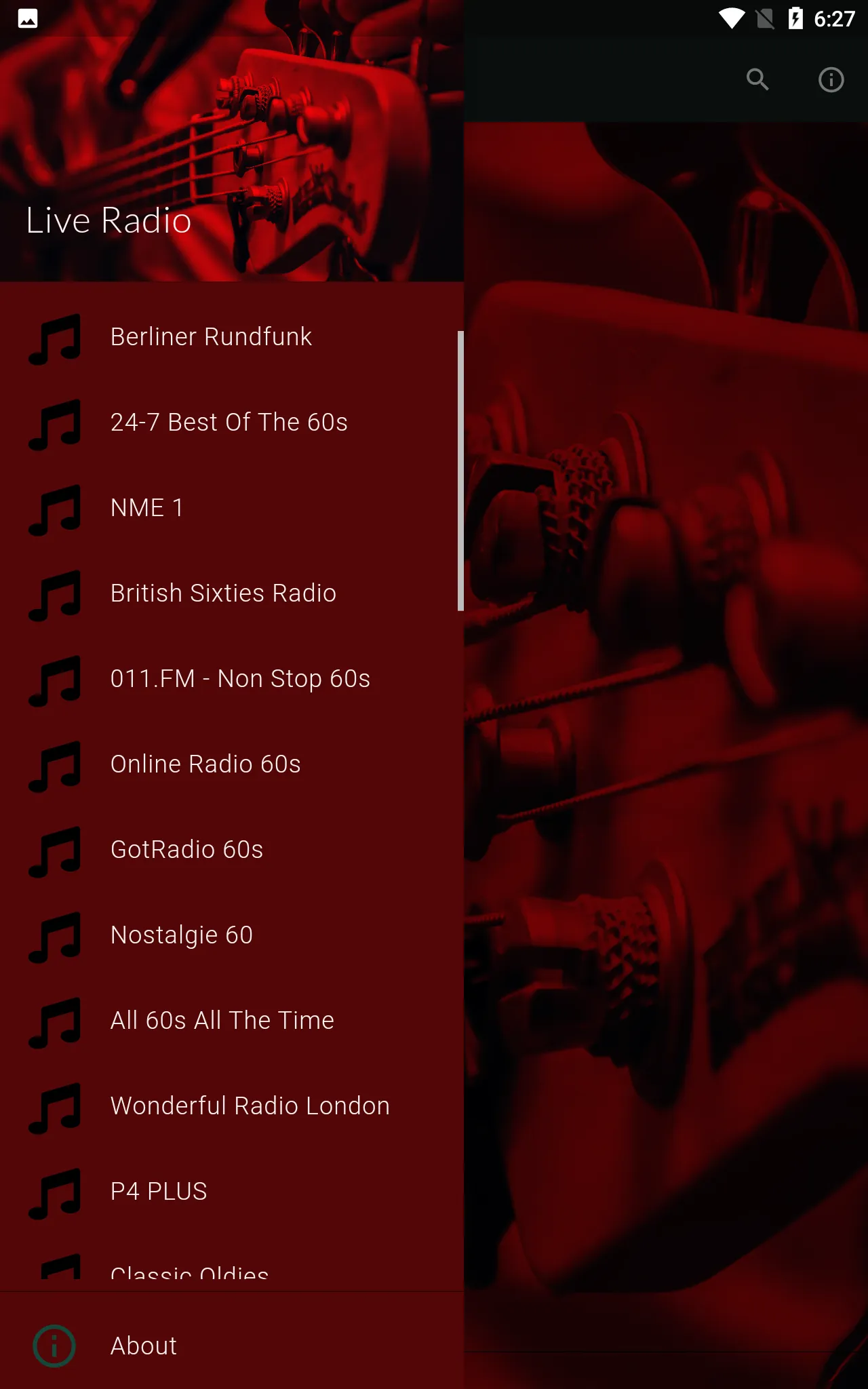 Live Radio 60s | Indus Appstore | Screenshot