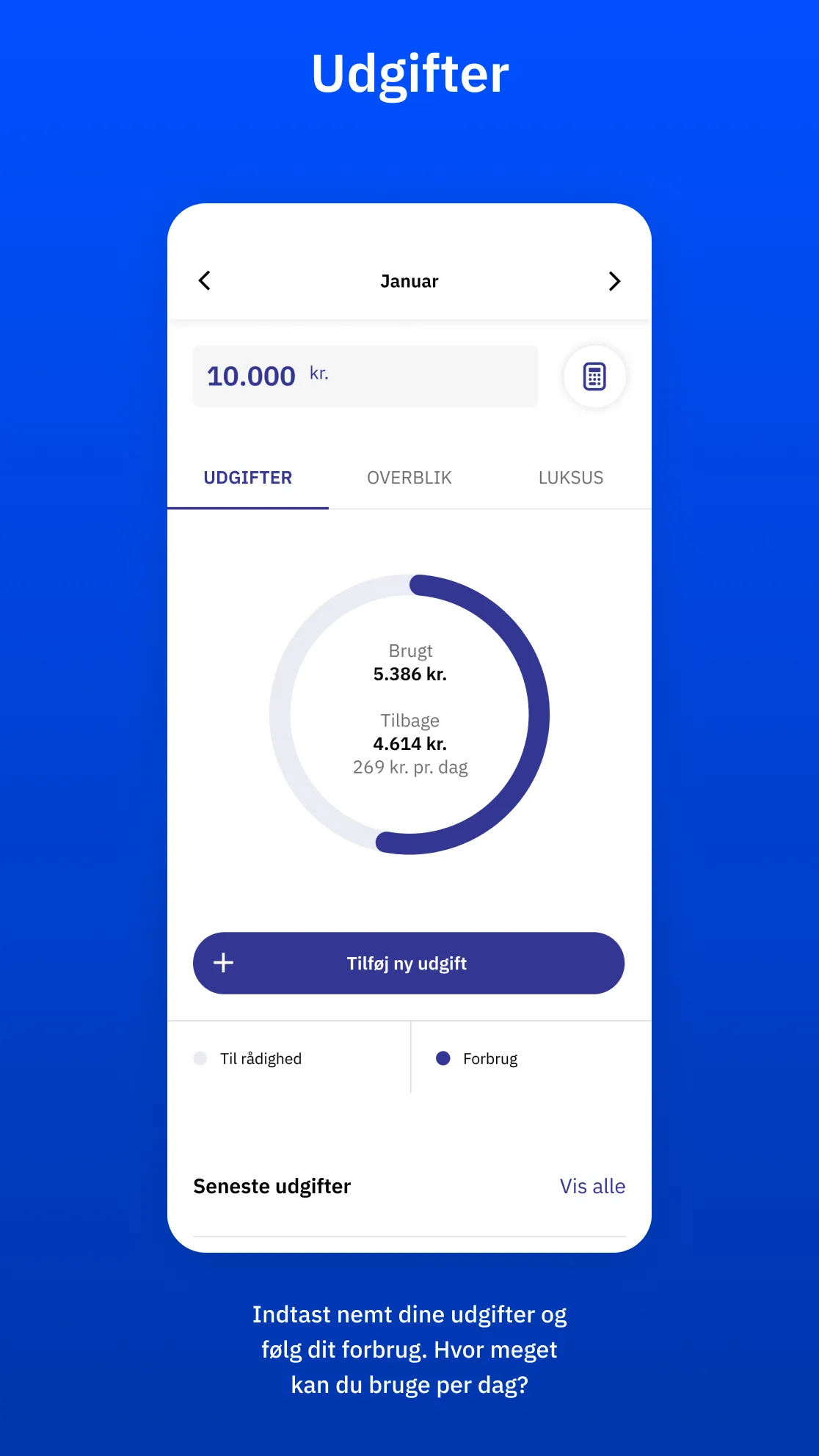 Lommebudget - styr på pengene | Indus Appstore | Screenshot