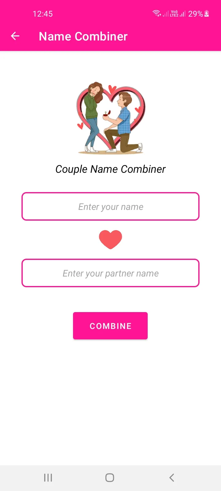 Name Combiner Mixer Generator | Indus Appstore | Screenshot