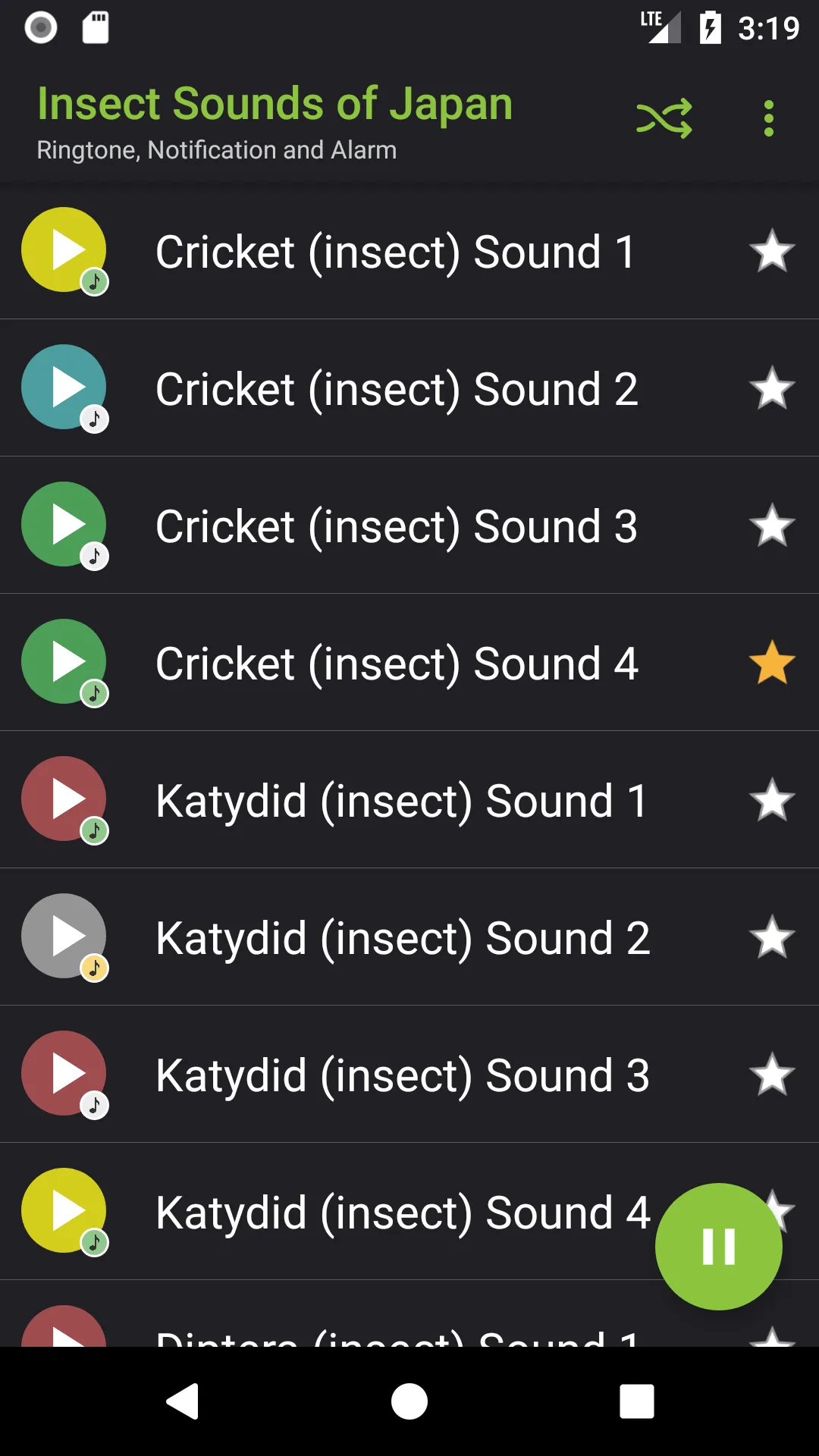 Insect Sounds | Indus Appstore | Screenshot