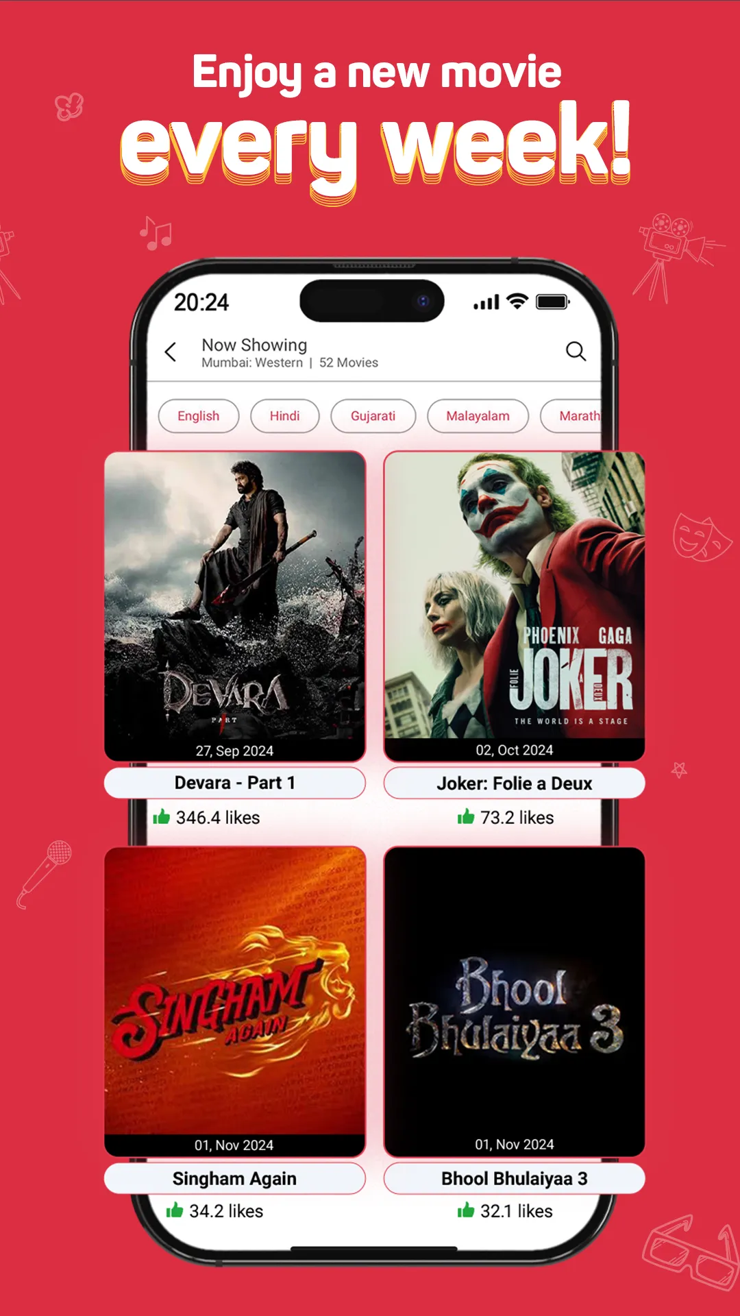 BookMyShow | Movies & Events | Indus Appstore | Screenshot