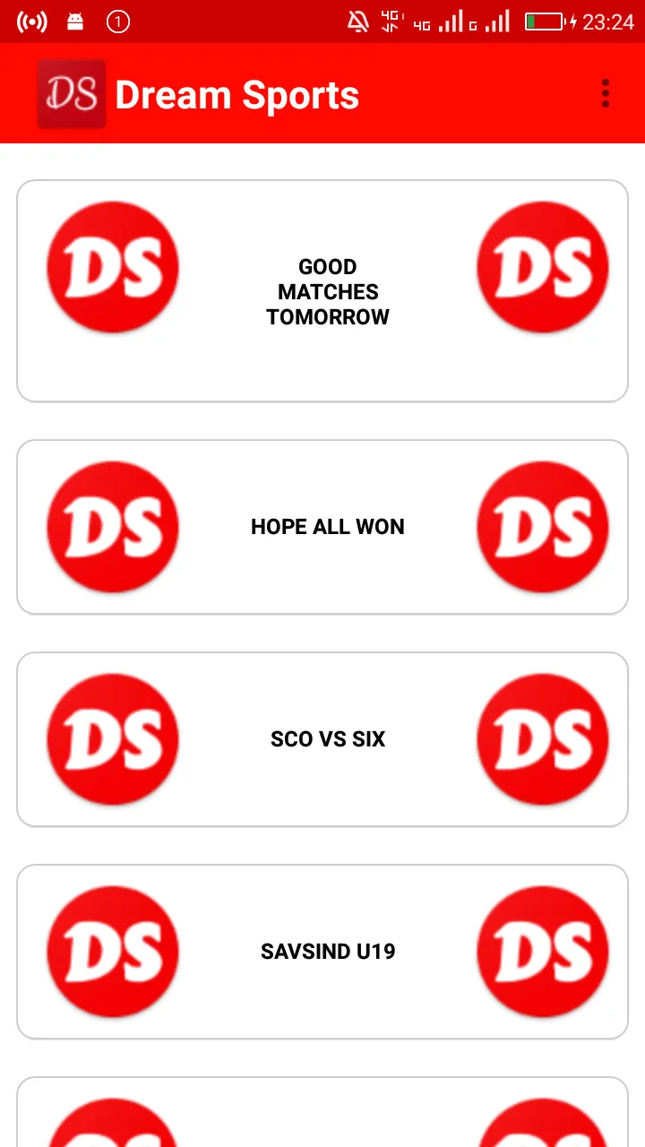 D-Sports, Teams Prediction | Indus Appstore | Screenshot