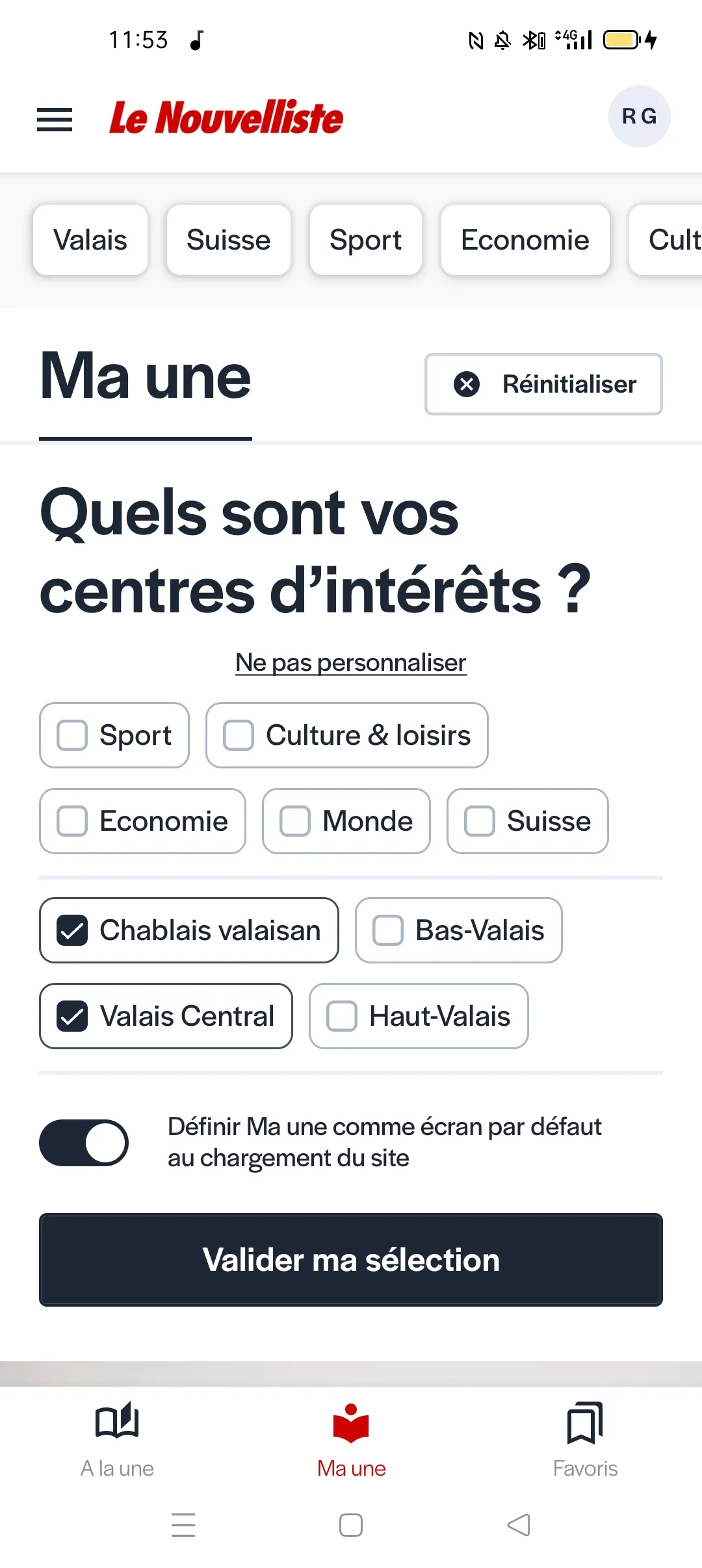 Le Nouvelliste | Indus Appstore | Screenshot