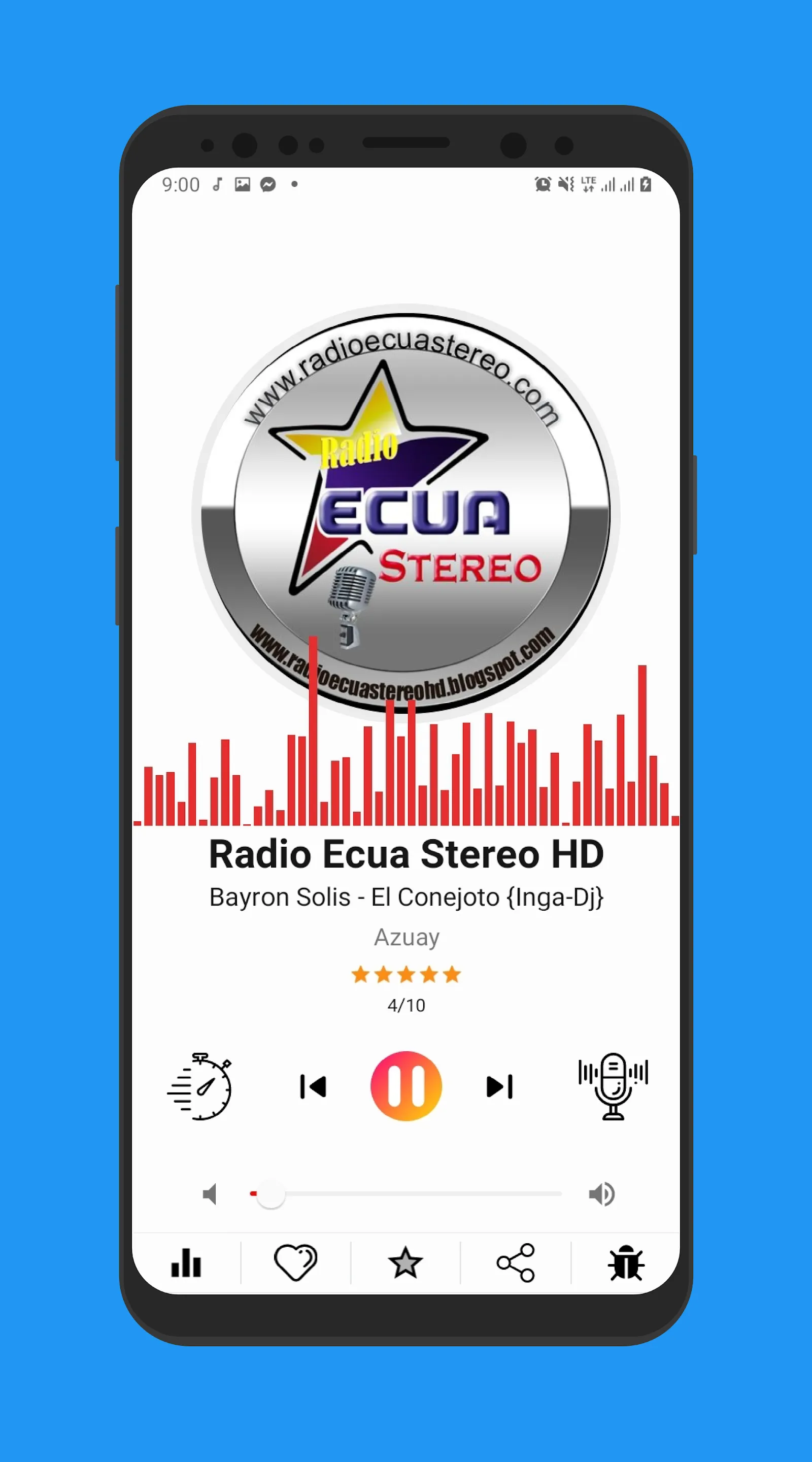 Radios Ecuador Online Emisoras | Indus Appstore | Screenshot