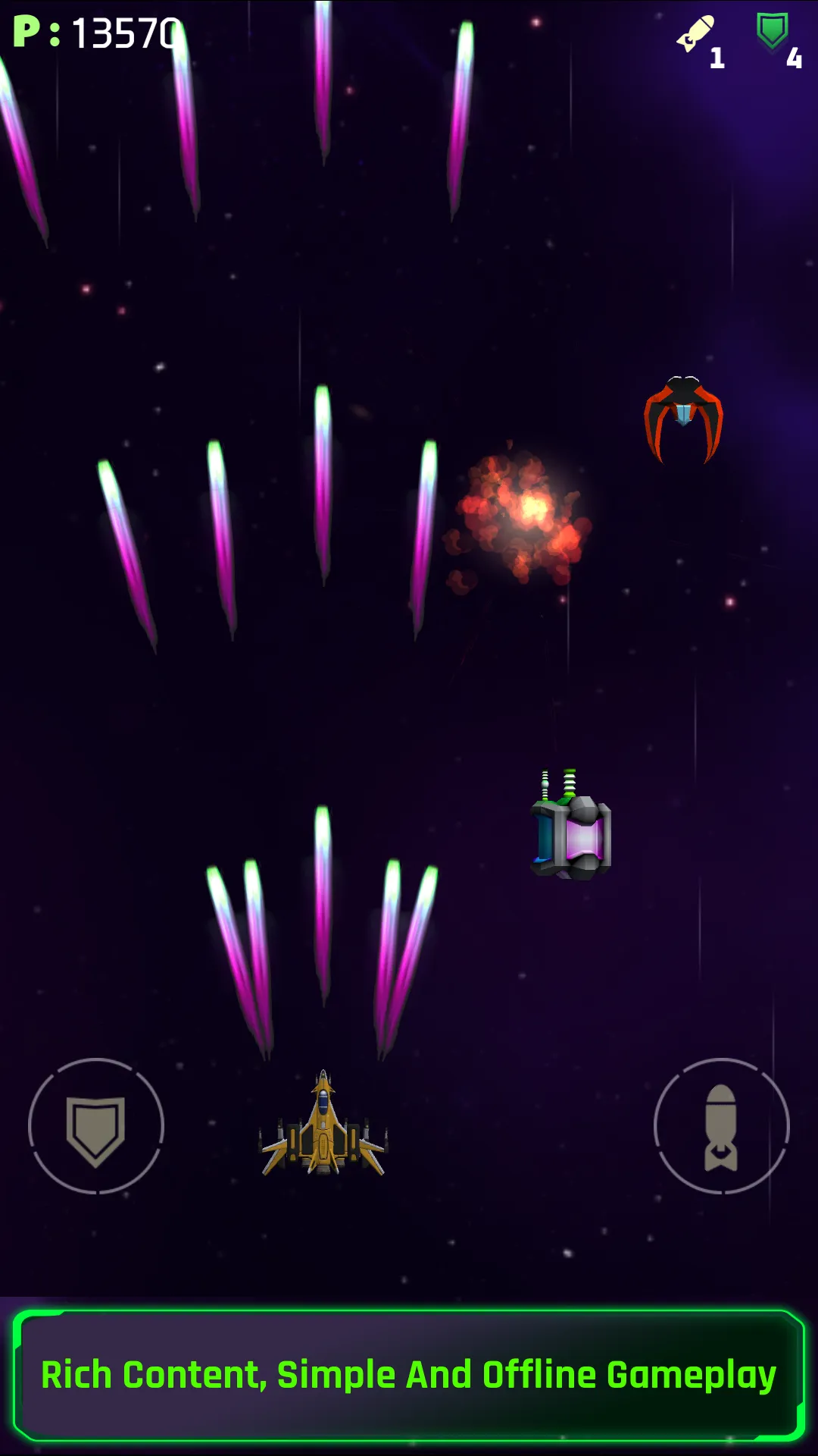 Space Shooter Game | Indus Appstore | Screenshot