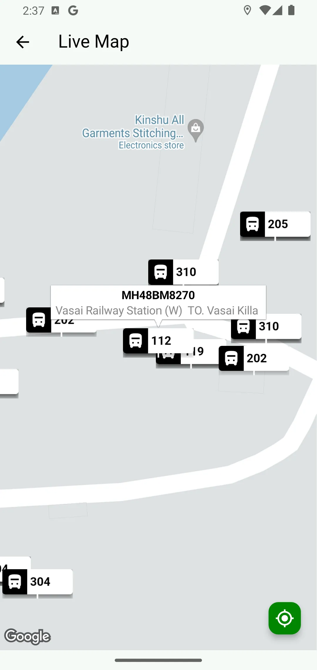 Aapli Bus VVMT | Indus Appstore | Screenshot