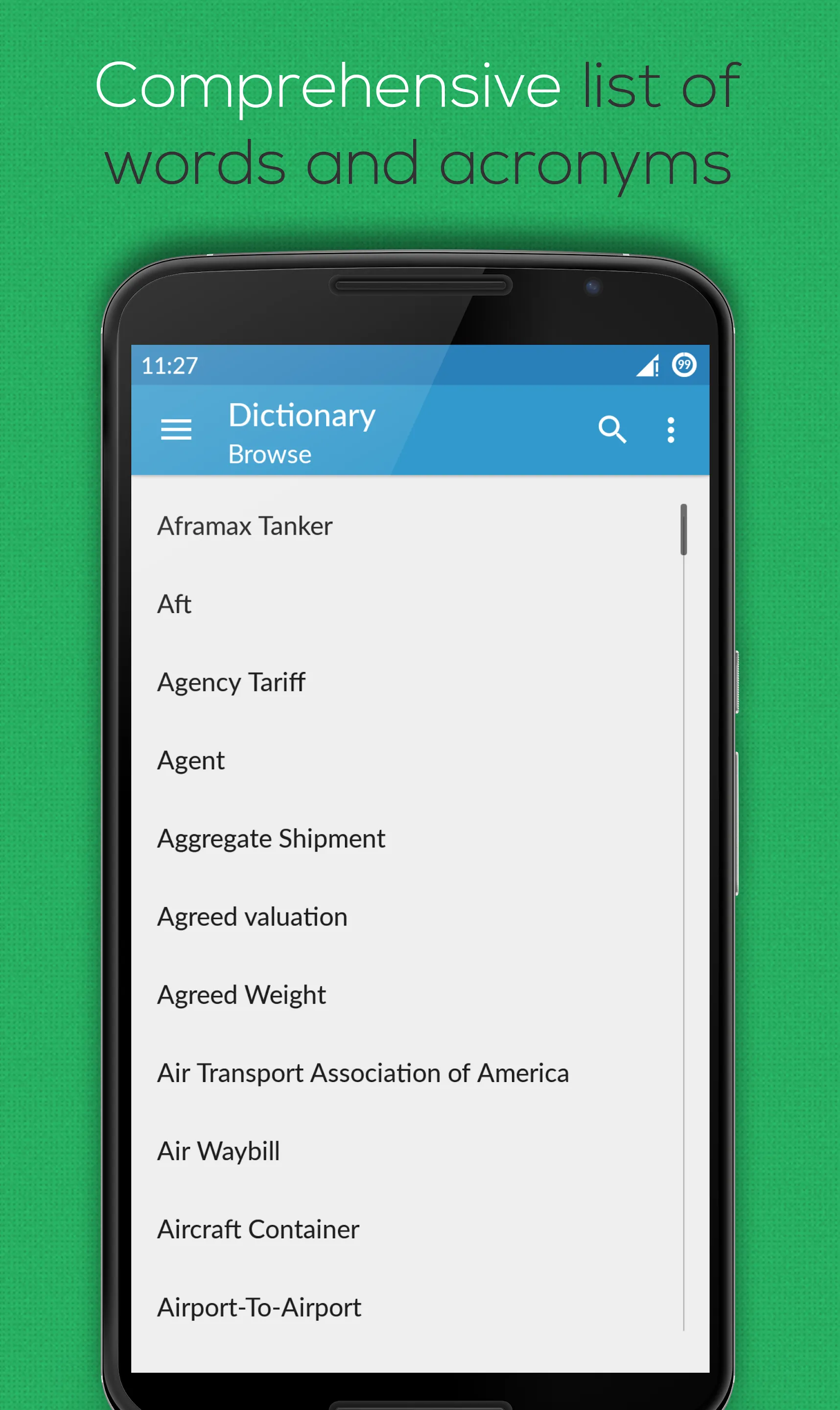 Shipping Dictionary | Indus Appstore | Screenshot