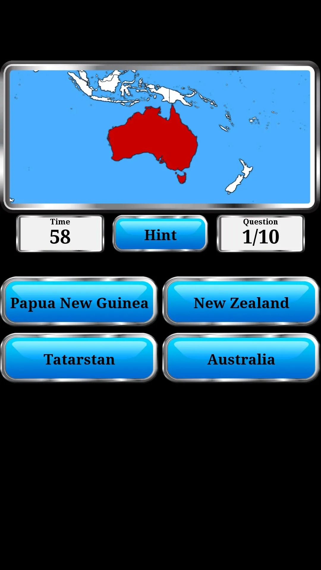 World Geography - Quiz Game | Indus Appstore | Screenshot