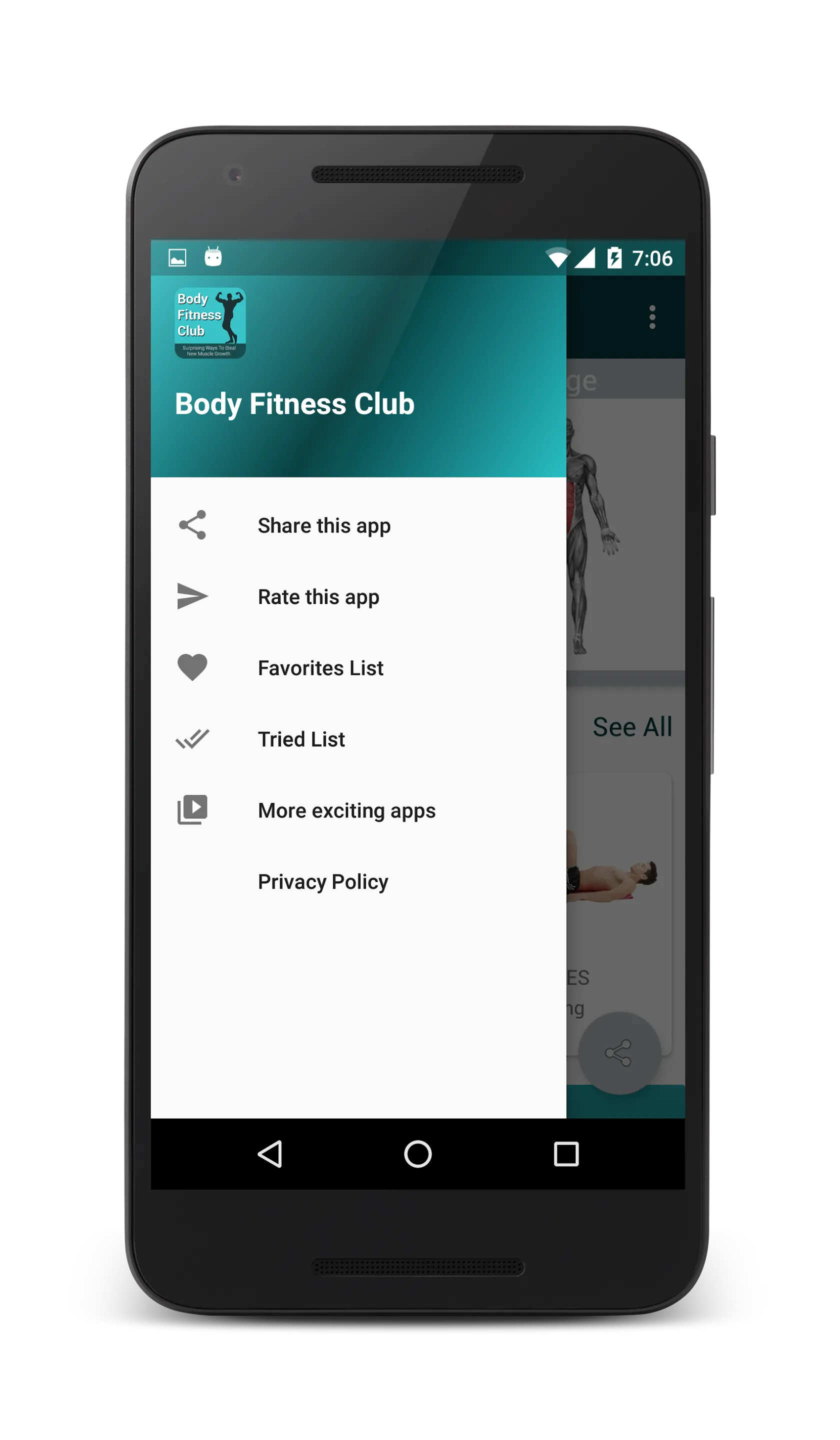 Bodybuilding & Fitness Gym App | Indus Appstore | Screenshot