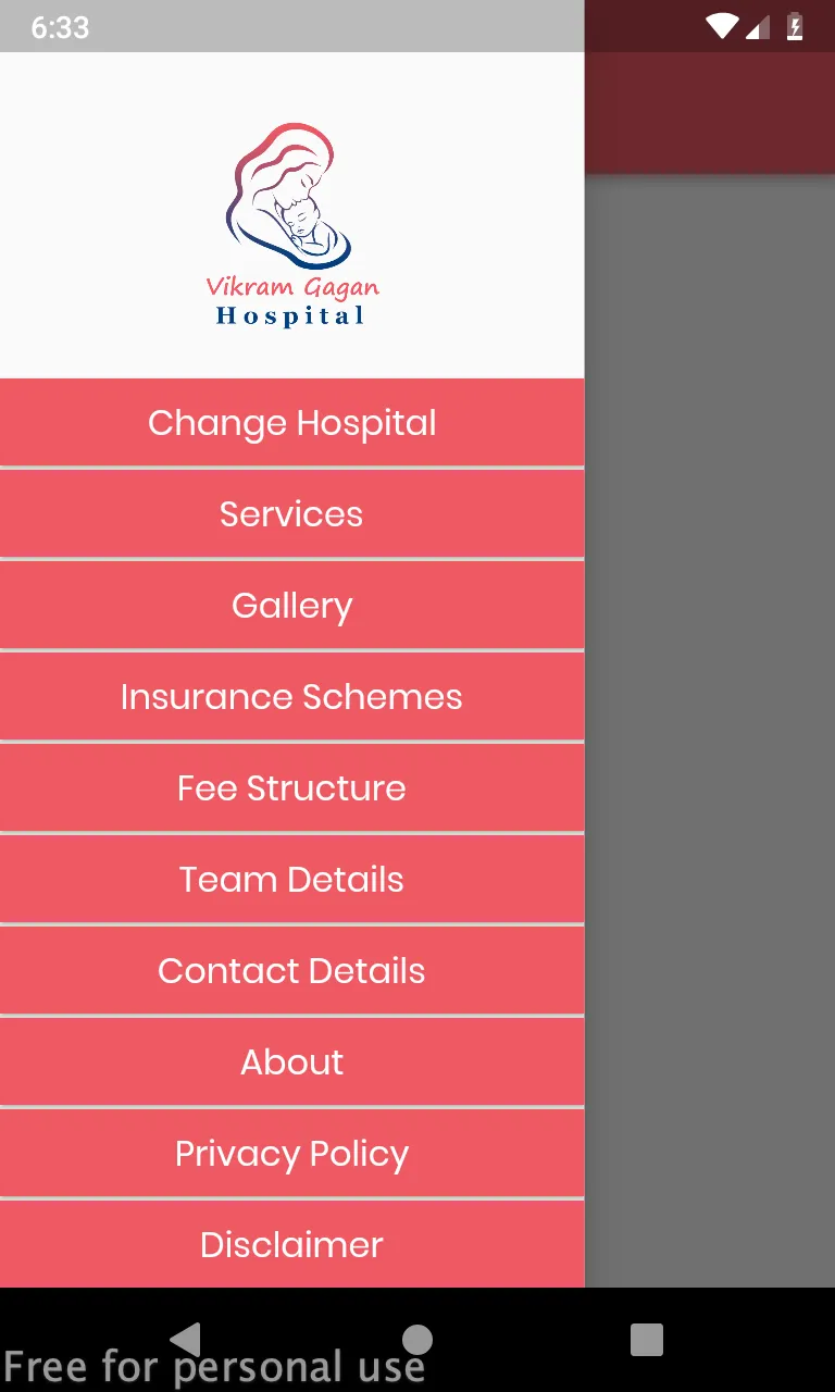 Vikram Gagan Hospital | Indus Appstore | Screenshot