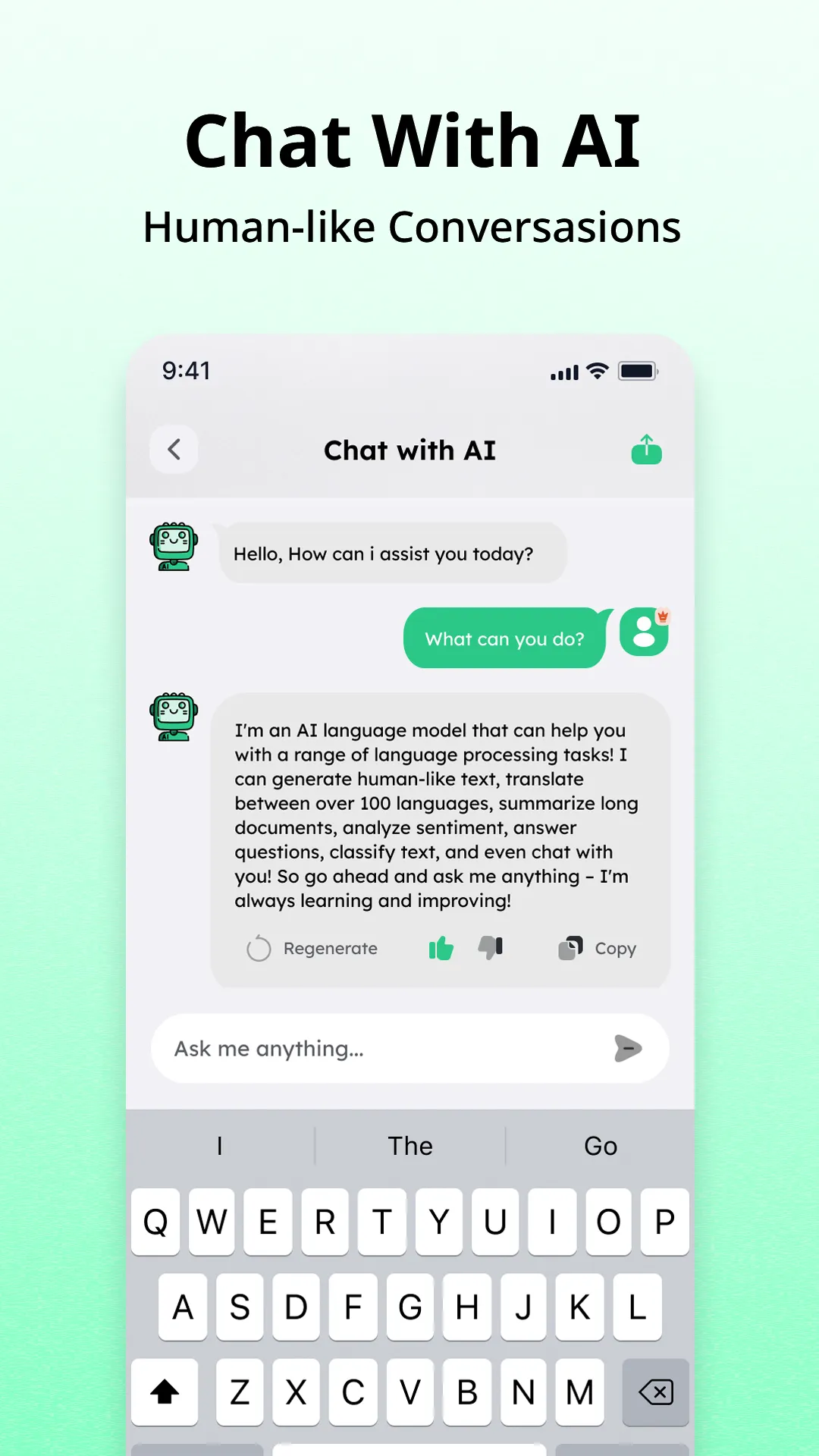 AI Writer: Chatbot Assistant | Indus Appstore | Screenshot