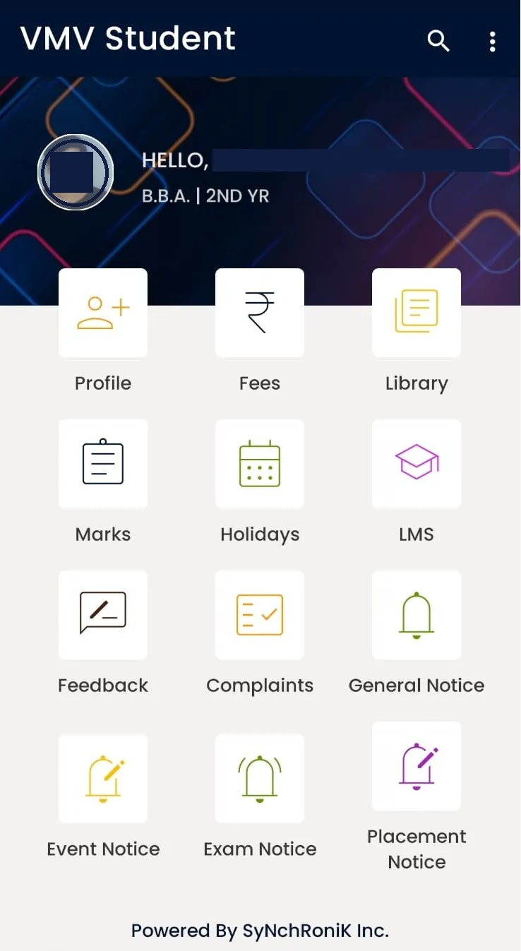 VMV Student | Indus Appstore | Screenshot