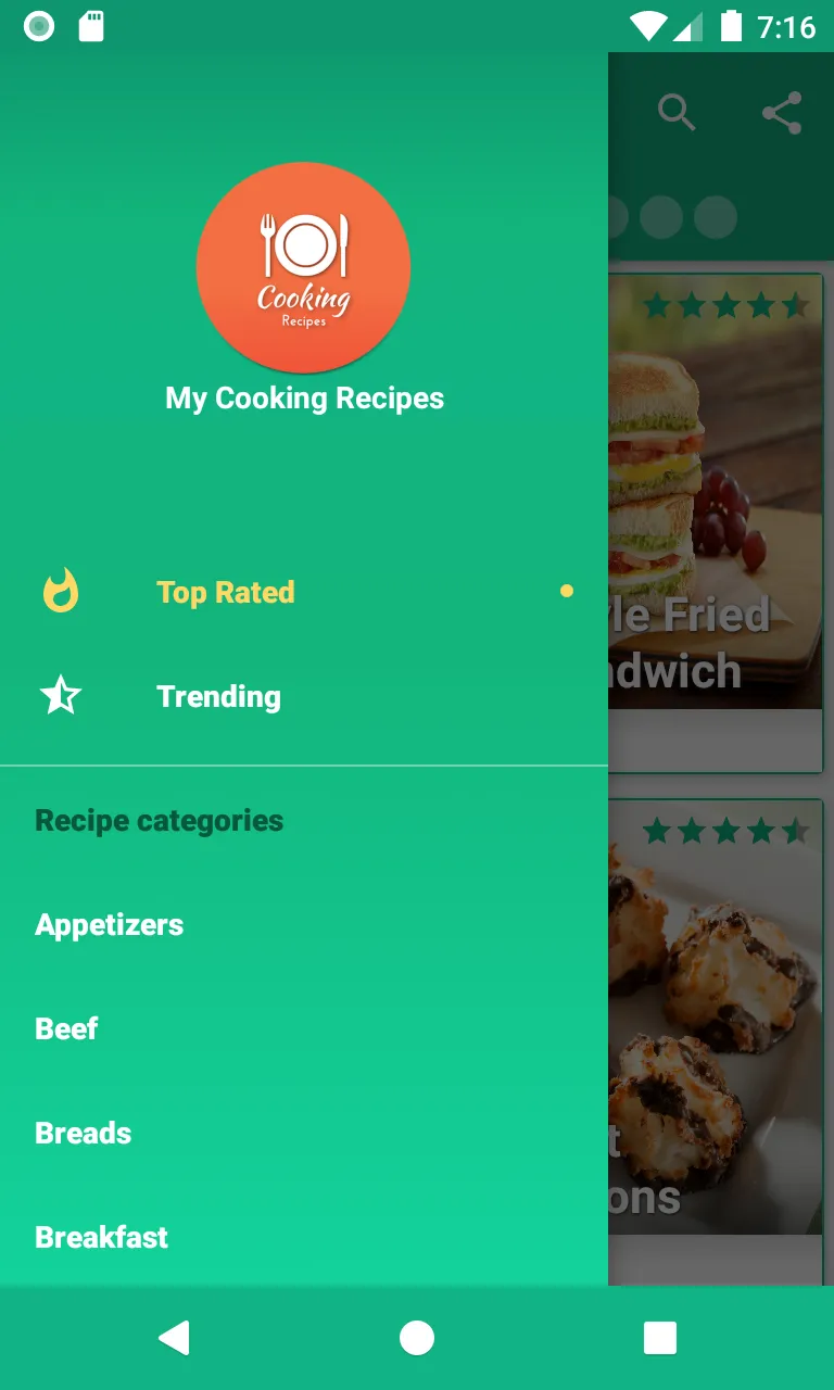 My Cooking Recipes | Indus Appstore | Screenshot