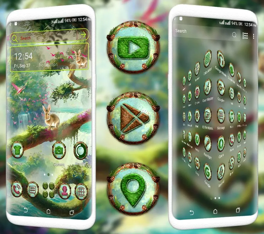 Dream Forest Launcher Theme | Indus Appstore | Screenshot