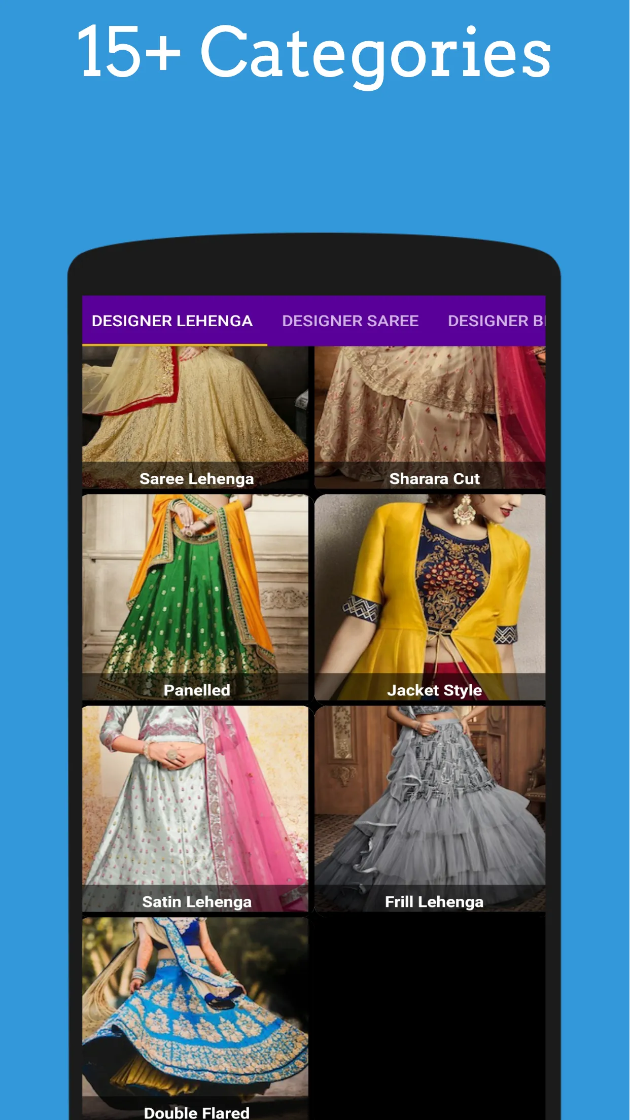 Lehenga Designs | Indus Appstore | Screenshot