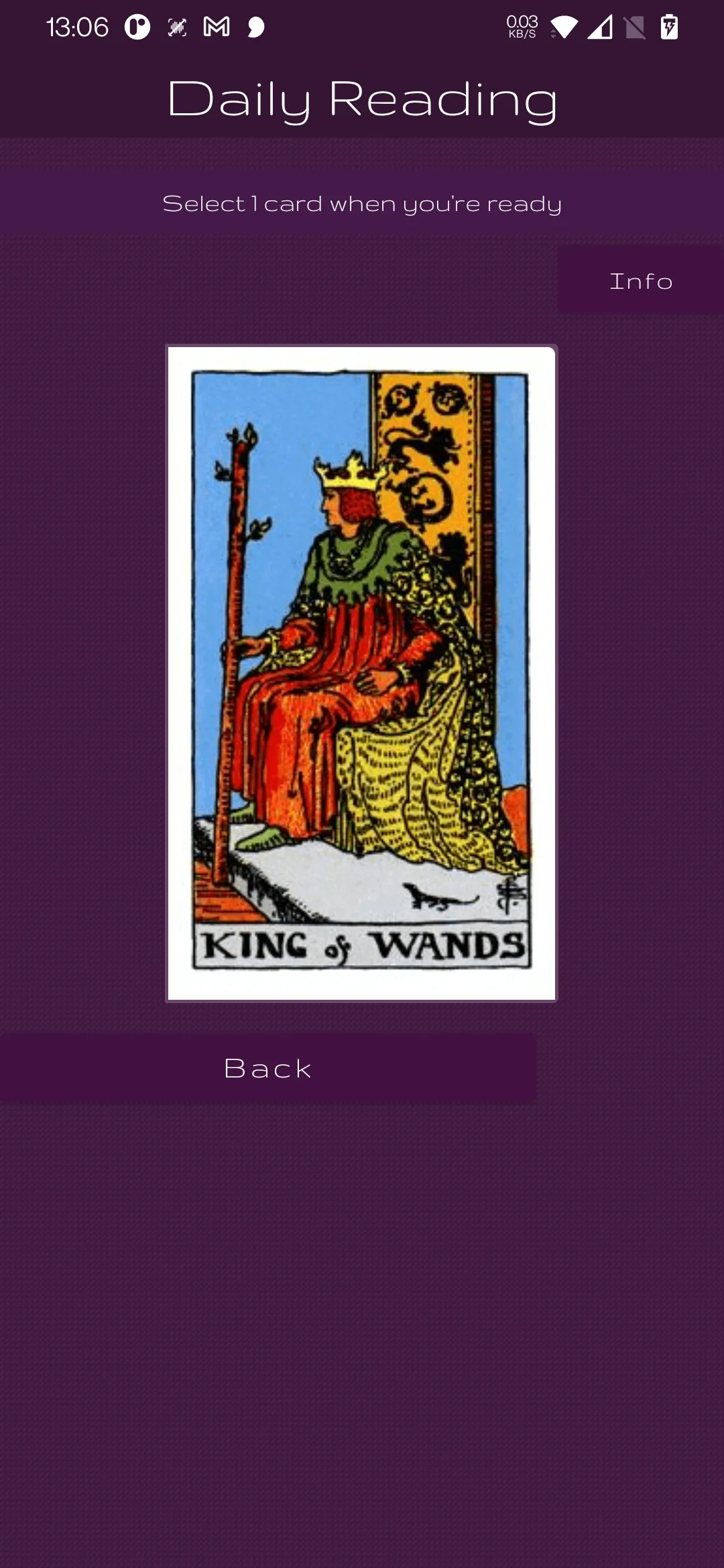 Tarot Daily: card reading | Indus Appstore | Screenshot