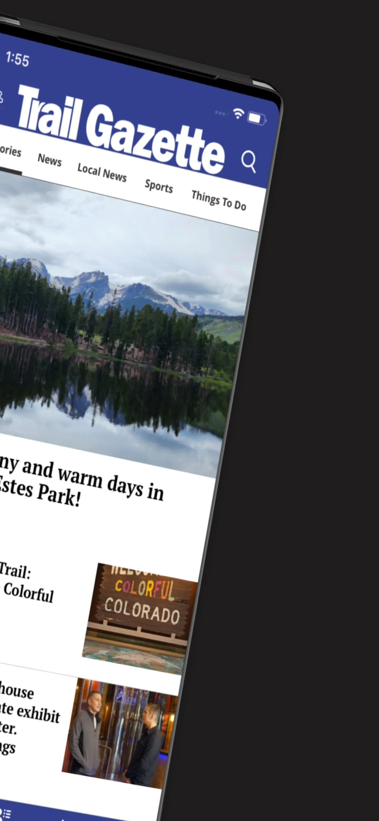 Estes Park Trail Gazette | Indus Appstore | Screenshot