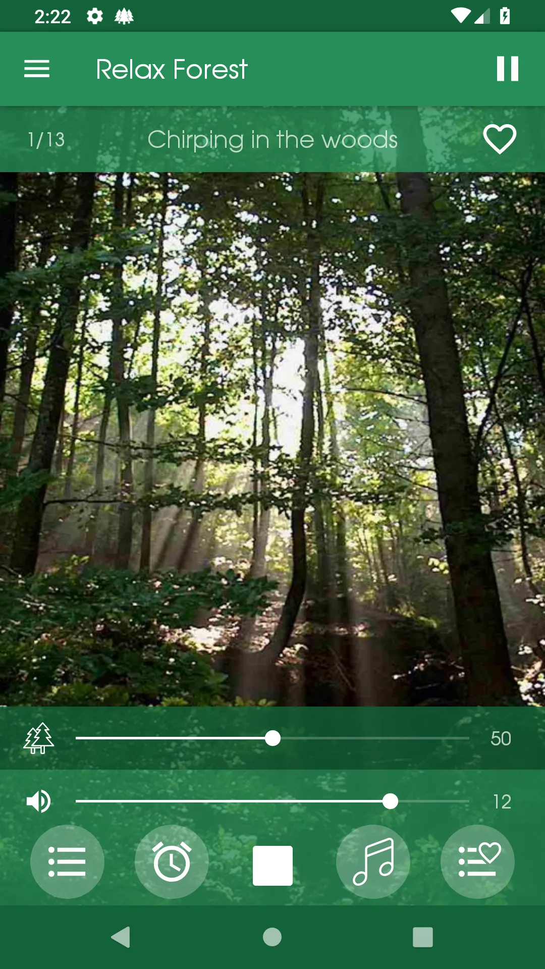 Relax Forest: sleep sounds | Indus Appstore | Screenshot