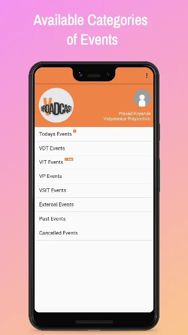 vBroadcast | Indus Appstore | Screenshot