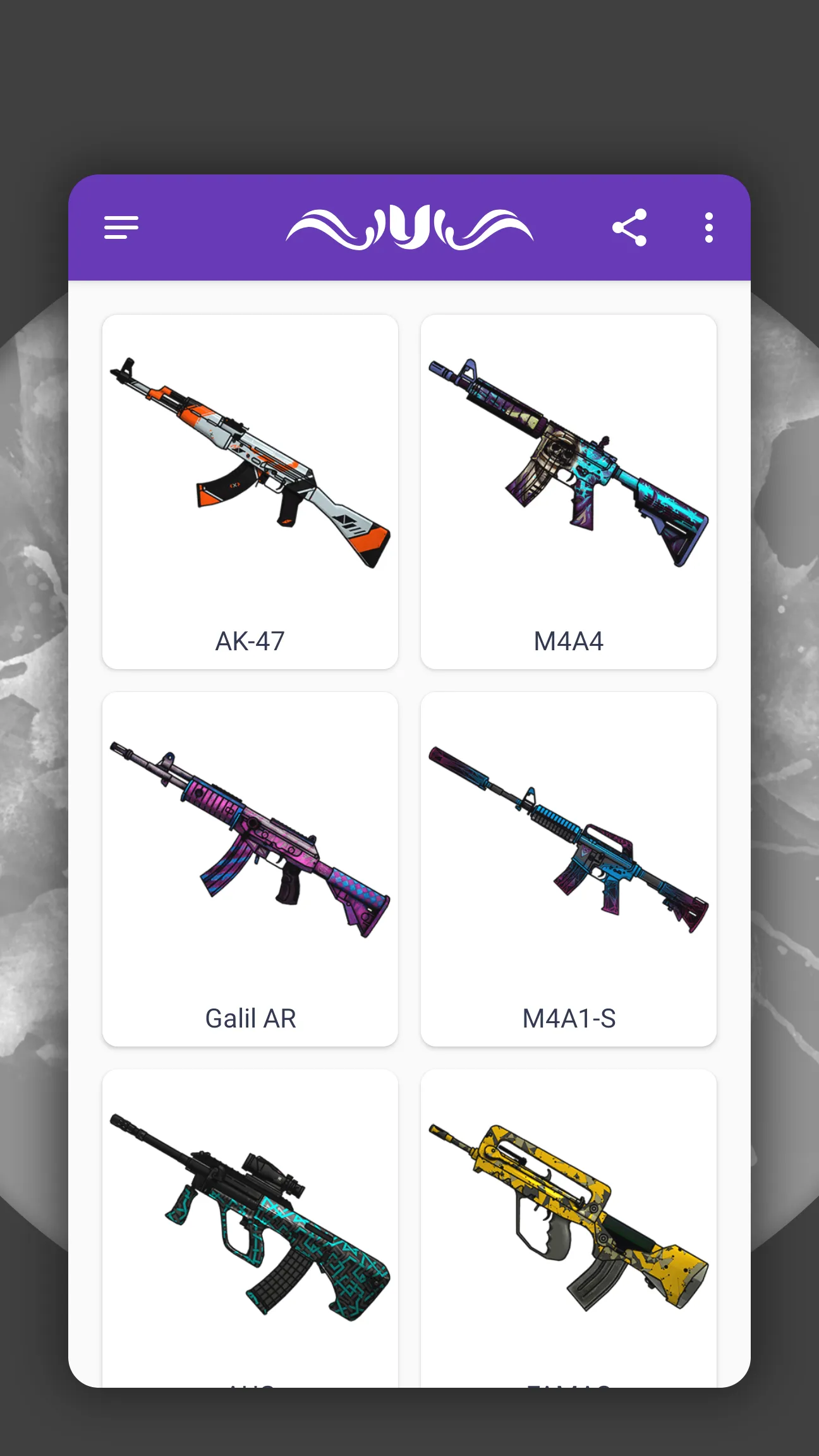 How to draw weapons. Skins | Indus Appstore | Screenshot