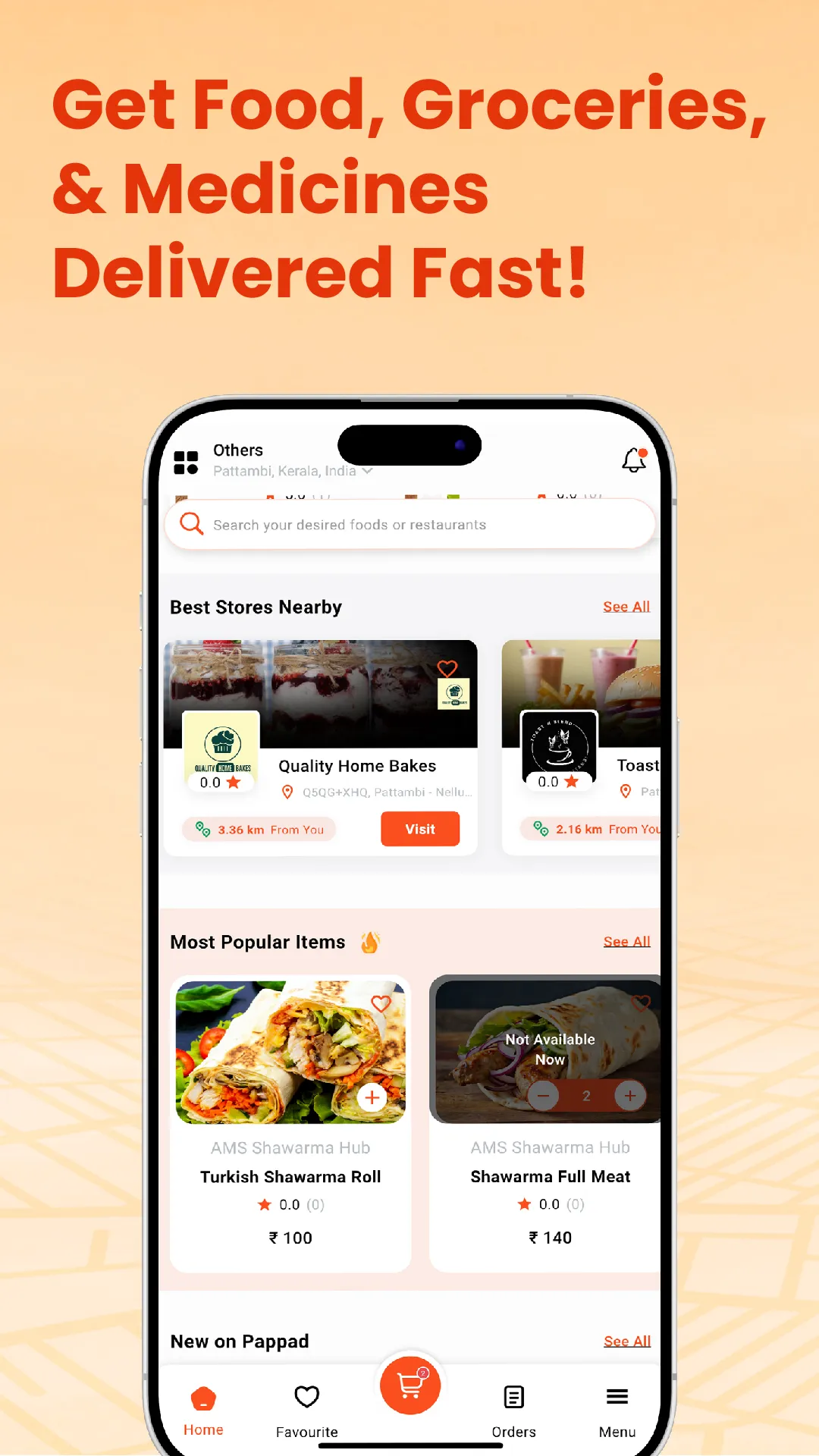 Pappad – Delivery App | Indus Appstore | Screenshot