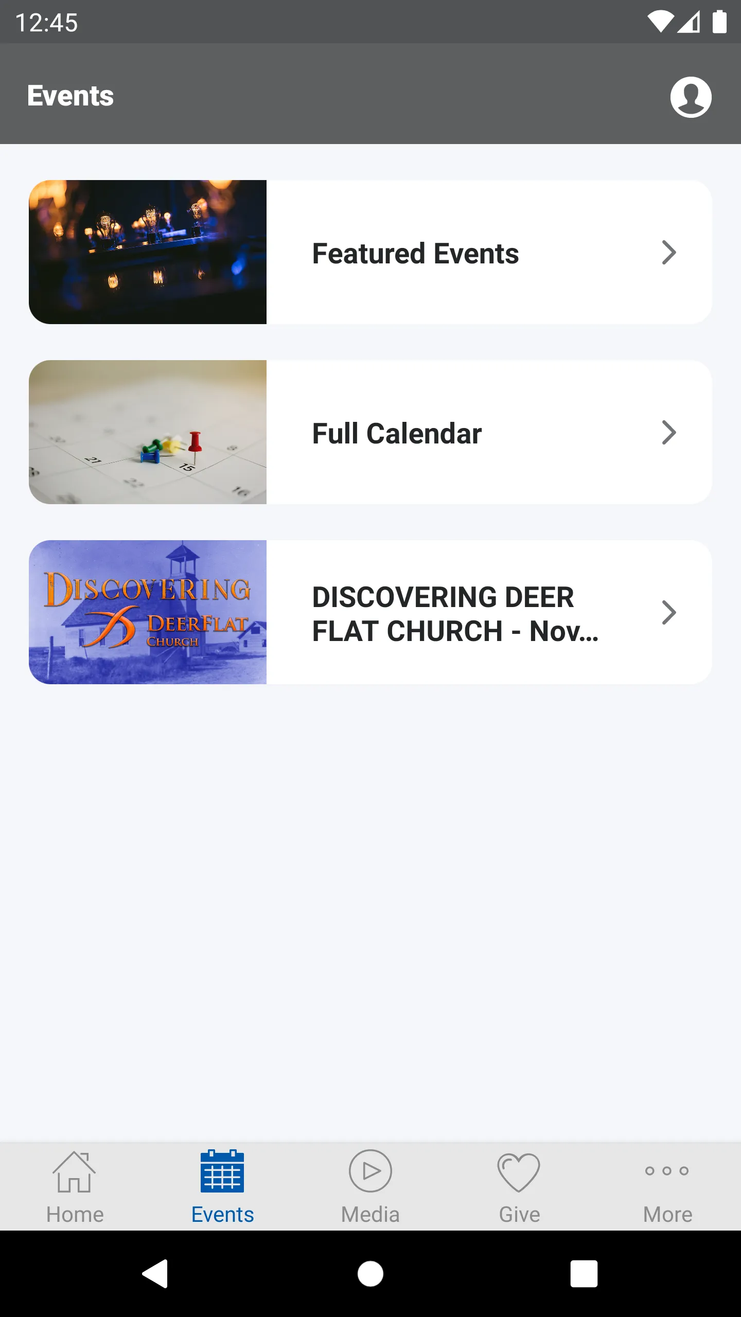 Deer Flat Church App | Indus Appstore | Screenshot