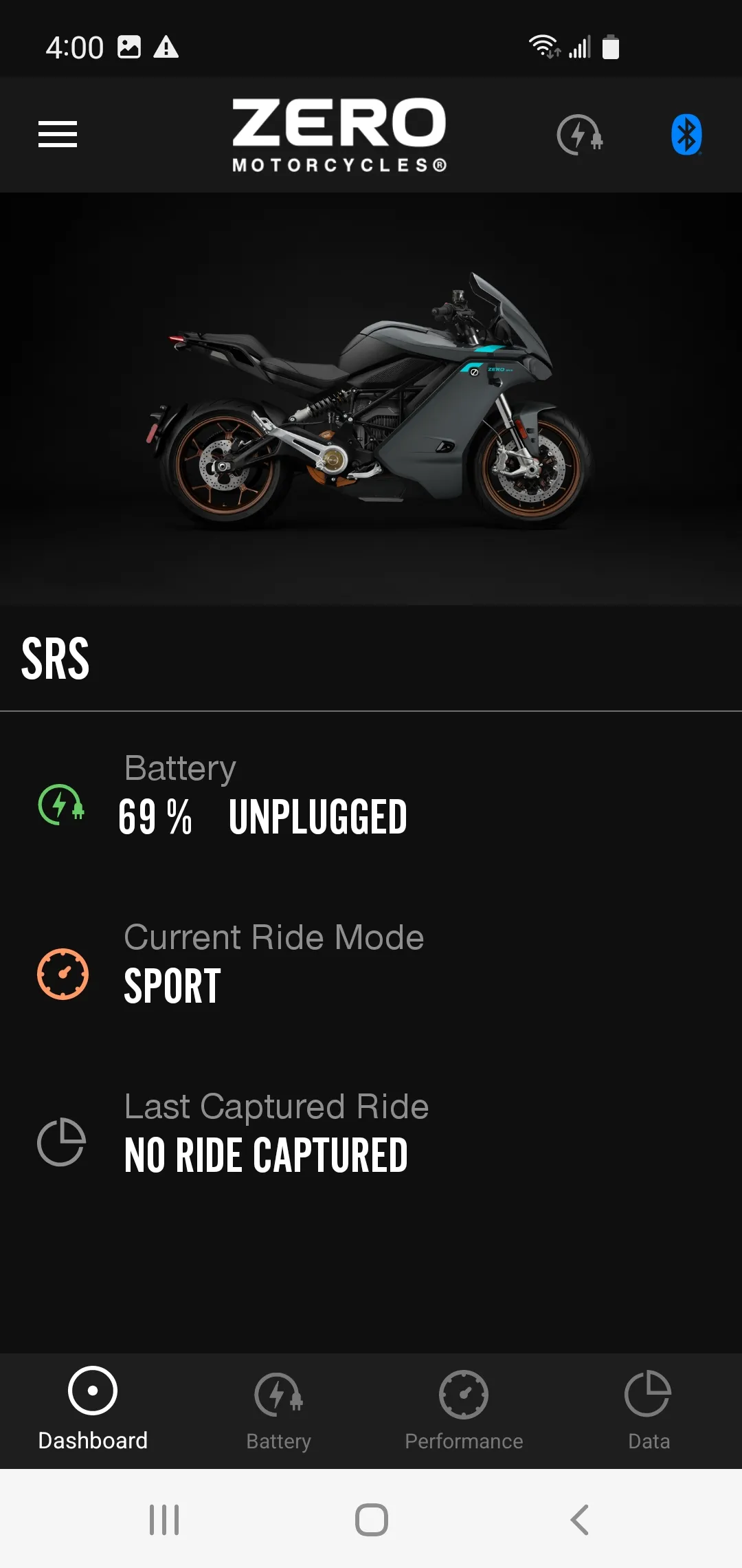 Zero Motorcycles NextGen | Indus Appstore | Screenshot