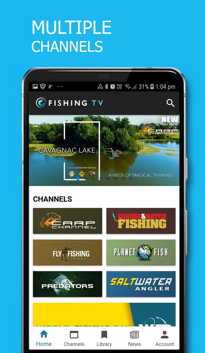 Fishing TV | Indus Appstore | Screenshot