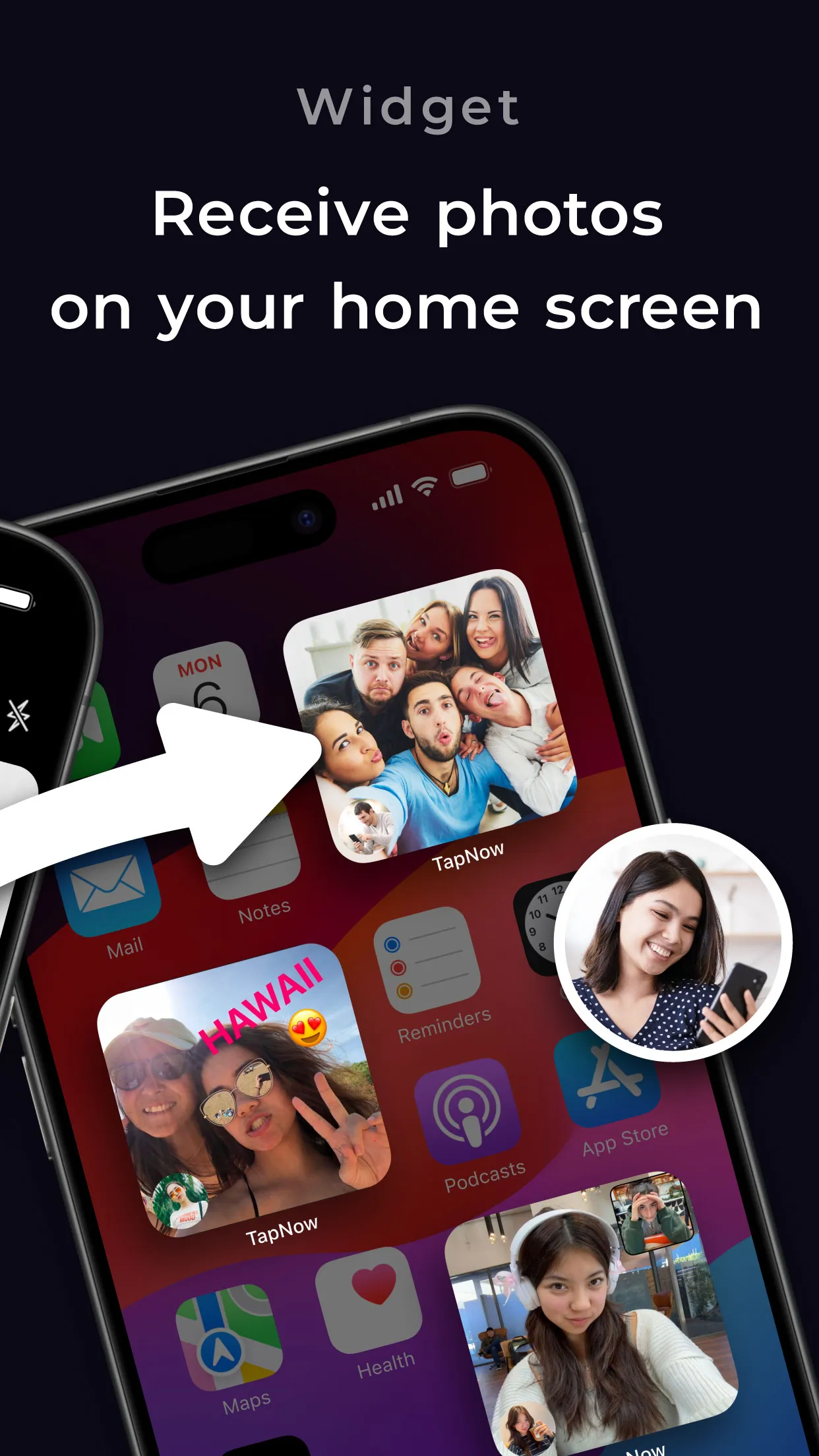 TapNow - Friends on homescreen | Indus Appstore | Screenshot