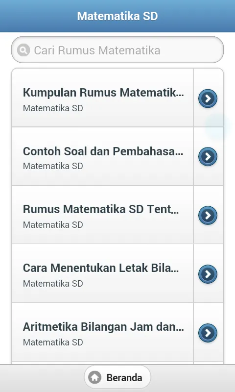 Rumus Matematika SD SMP SMA | Indus Appstore | Screenshot