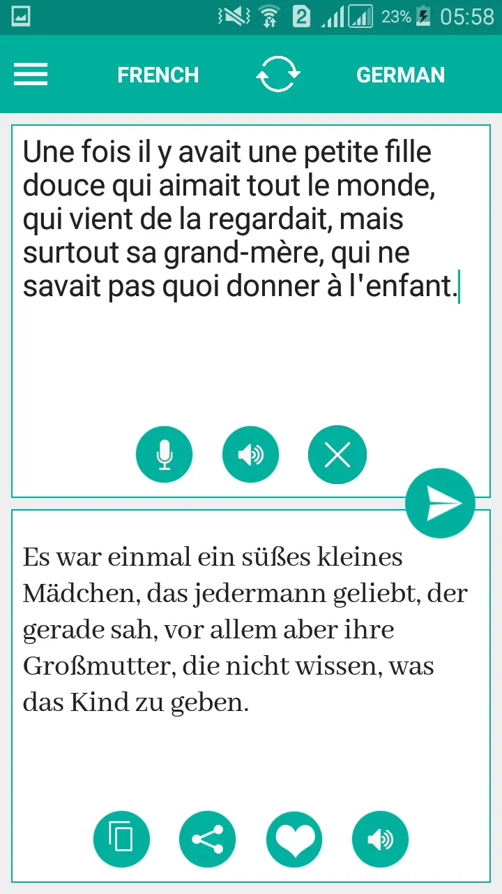 French German Translator | Indus Appstore | Screenshot